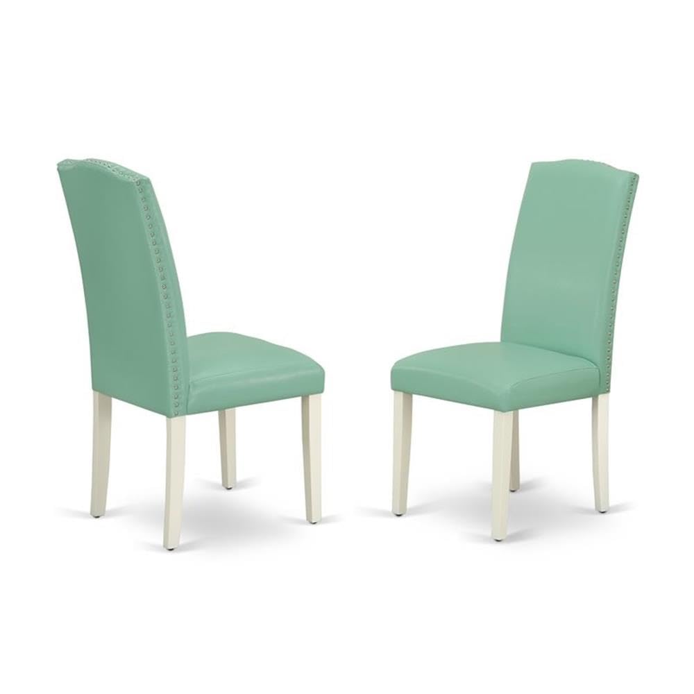 5 Piece Kitchen Table Set with Faux Leather Chairs V981405