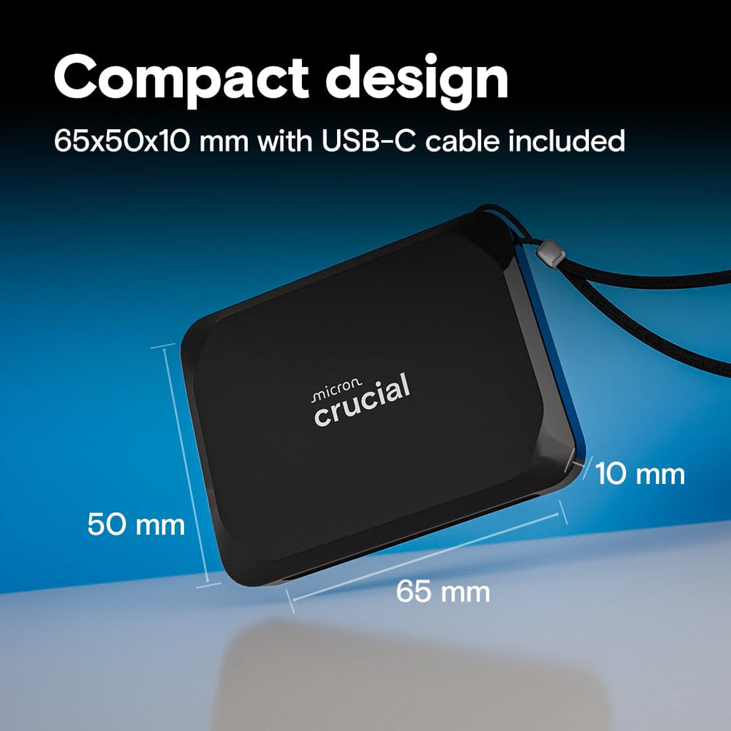 1TB Portable SSD USB-C Black A57841
