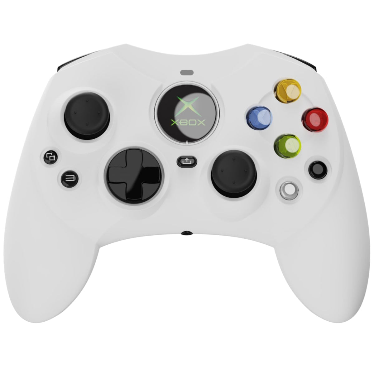 White Wired Controller with Hall Effect Joysticks, Audio Jack, Impulse Triggers W33145