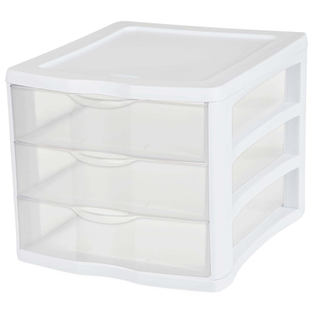 3 Drawer Clear Storage Organizer D86377