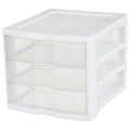 3 Drawer Clear Storage Organizer D86377