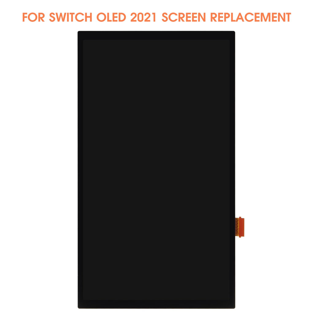 Screen Replacement for Nintendo Switch OLED 2021 7inch Black R7565