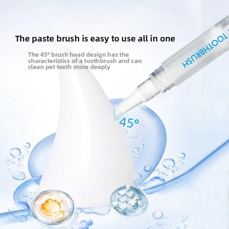 Pet Teeth Cleaning Pen 2-Pack with Soft Brush Head F545