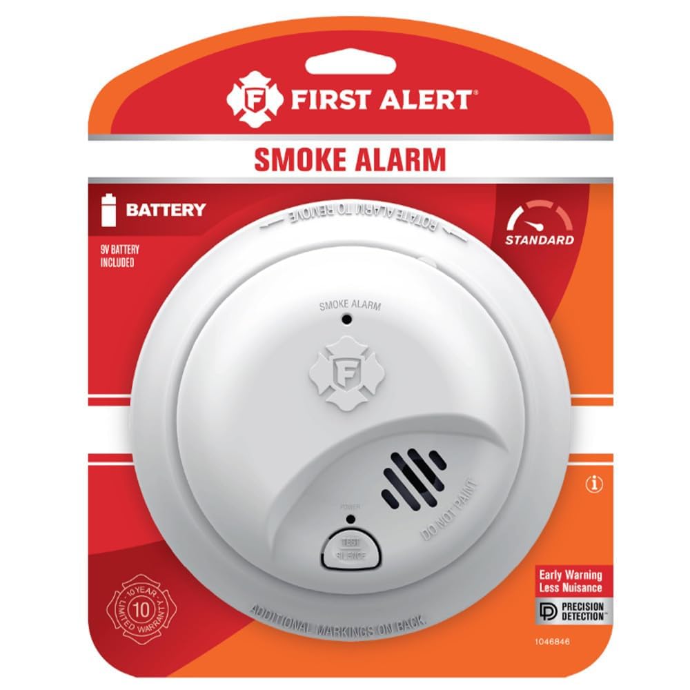 Battery-Operated Smoke Alarm B611