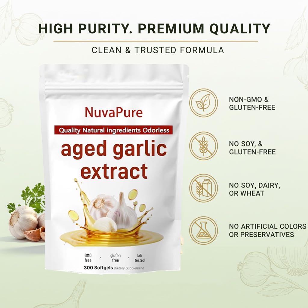 Aged Garlic Extract 300 Capsules J644102