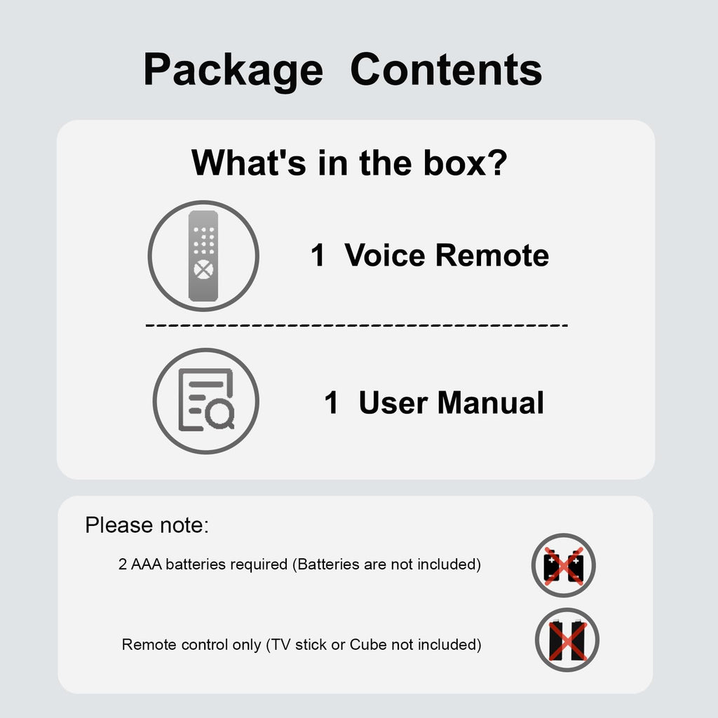 Replacement TV Remote D419