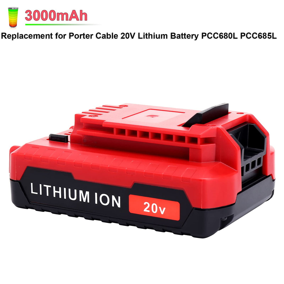 2 Pack 20V Max 3.0Ah Lithium Battery P933323