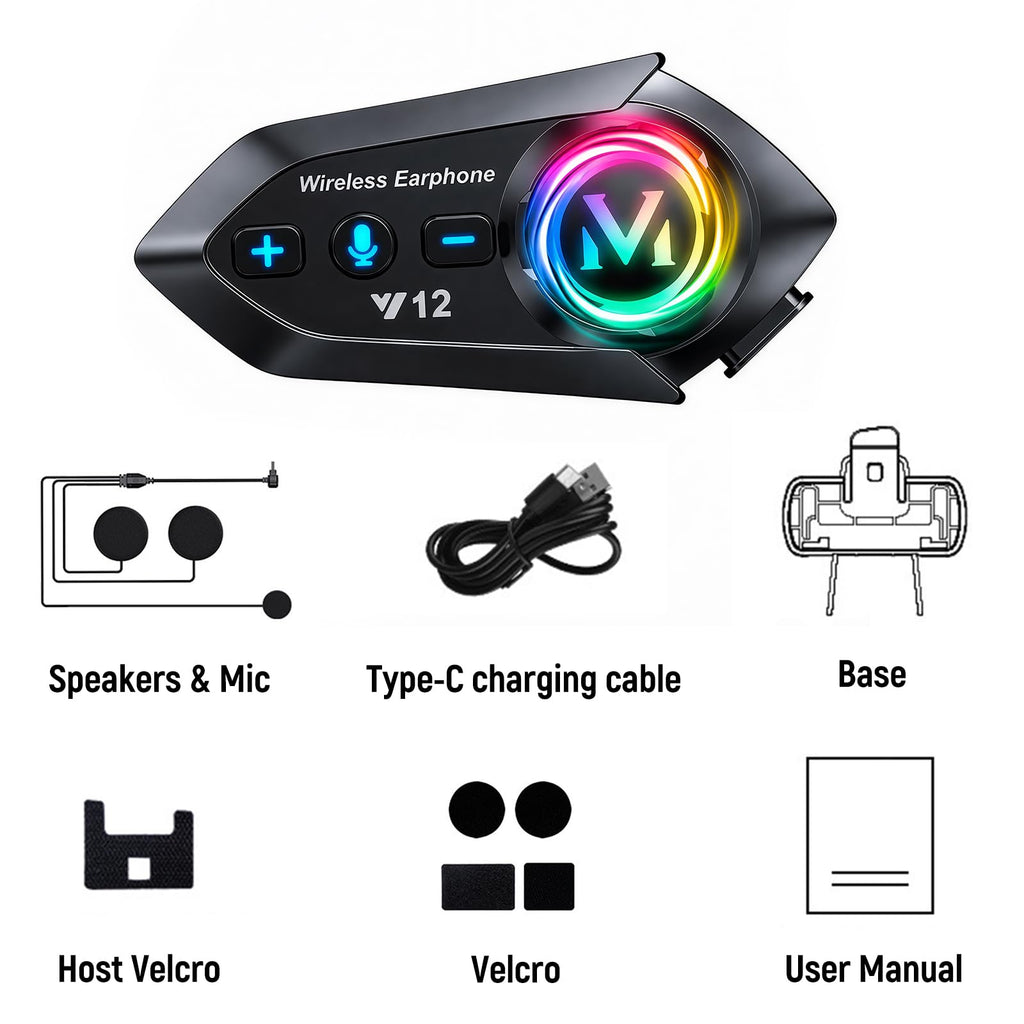 Motorcycle Helmet Bluetooth DOT Approved T77382