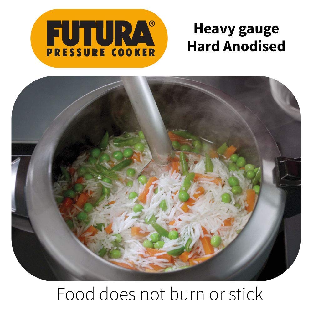 2 Litre Hard Anodised Pressure Cooker P621