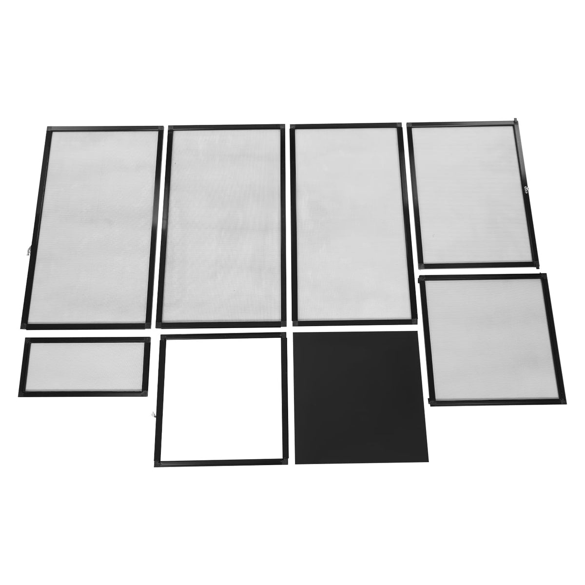 17.7"x17.7"x31.5" Foldable Aluminum Alloy Mesh Reptile Terrarium P289