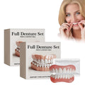Upper and Lower Silicone Denture Set (2pcs) K3584