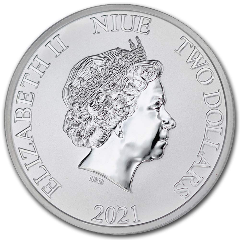 1 oz Silver Star Wars Millennium Falcon $2 G737184