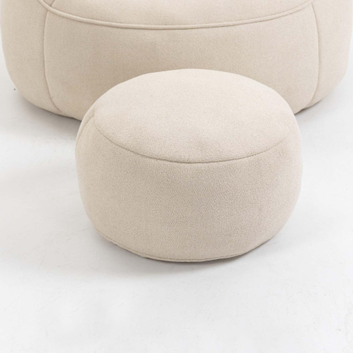 Memory Foam Bean Bag Chair with Footrest E95282
