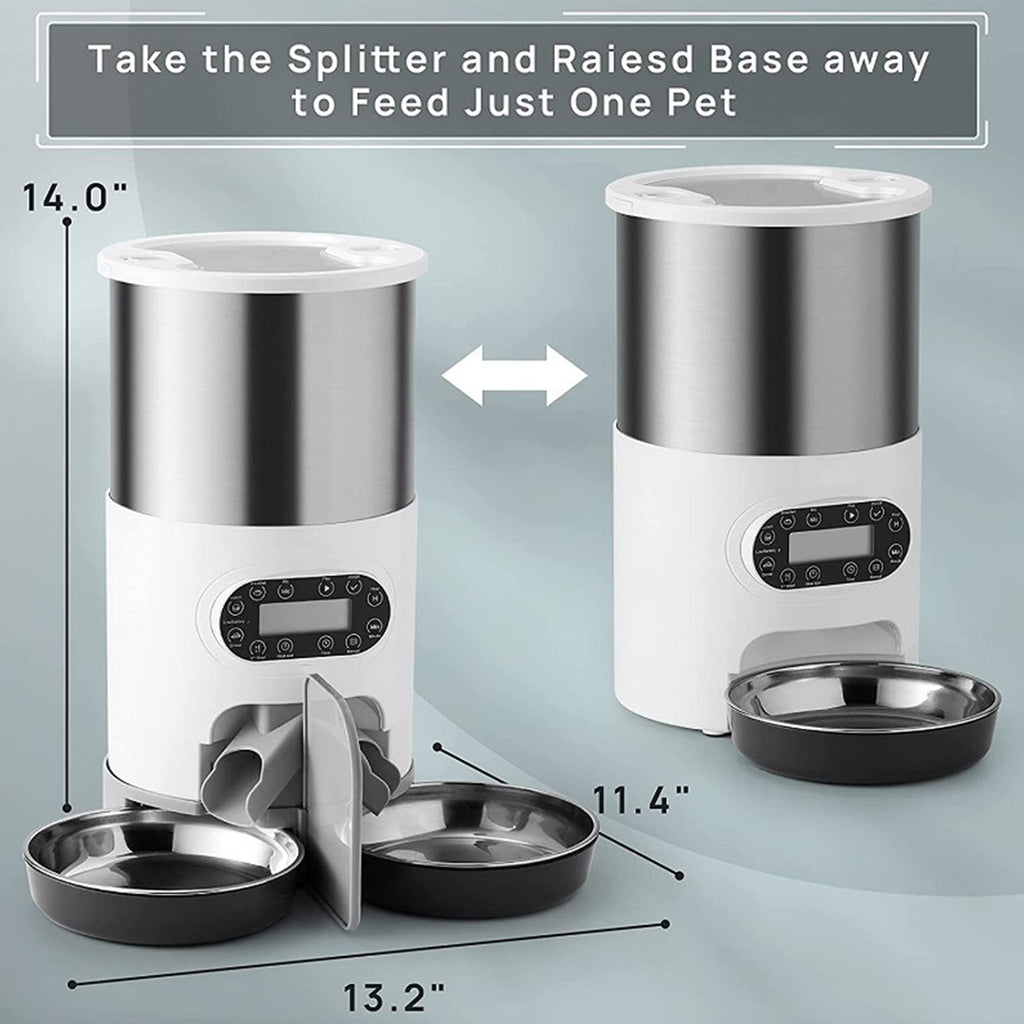 Automatic Cat Feeder 3L/4.5L Programmable D12932