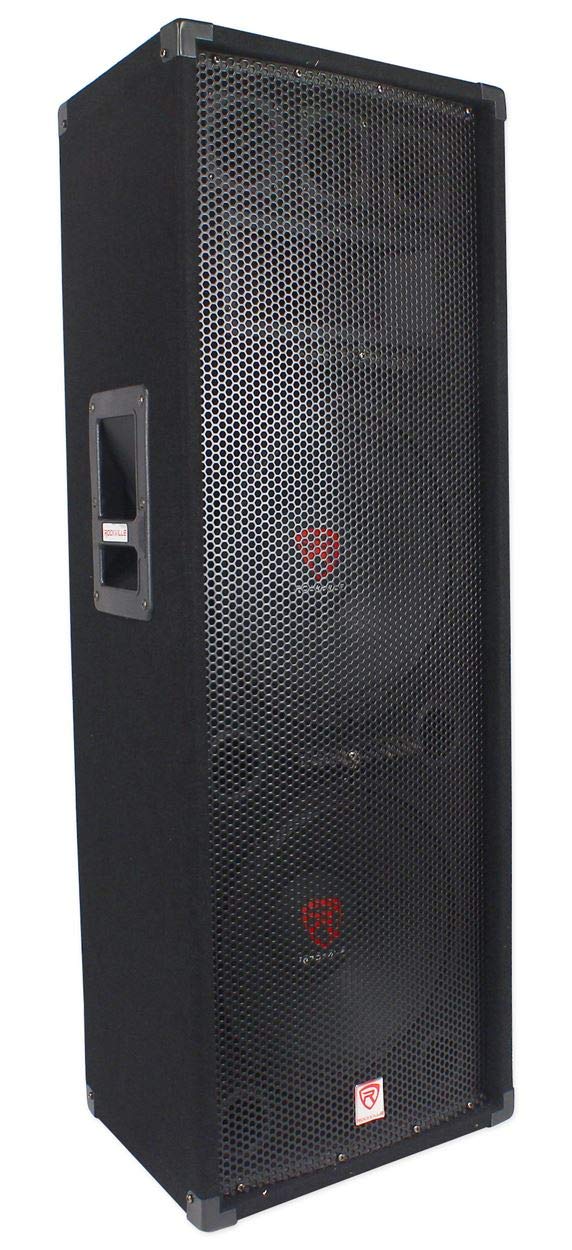Dual 12" 3-Way 8-Ohm Passive PA Speaker, 2-Pack V5543
