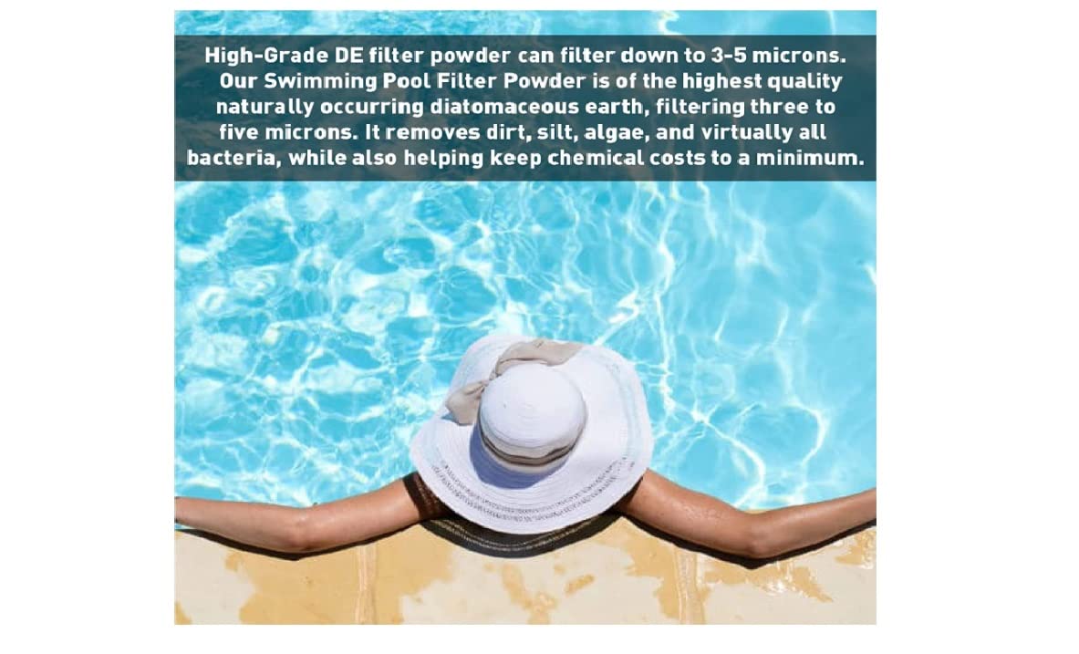 Diatomaceous Earth Pool Filter Aid 25 Pounds I99471
