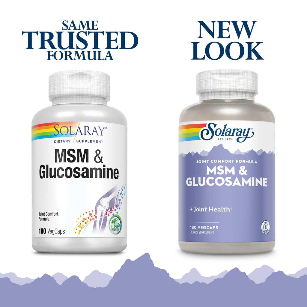 MSM & Glucosamine, 180 Capsules E39844