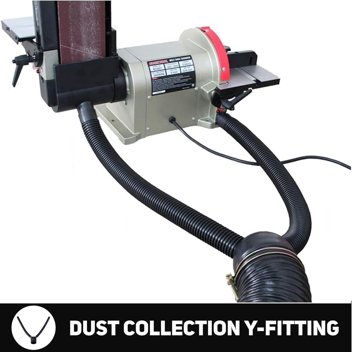 Belt Disc Sander with Rotating Base T62263