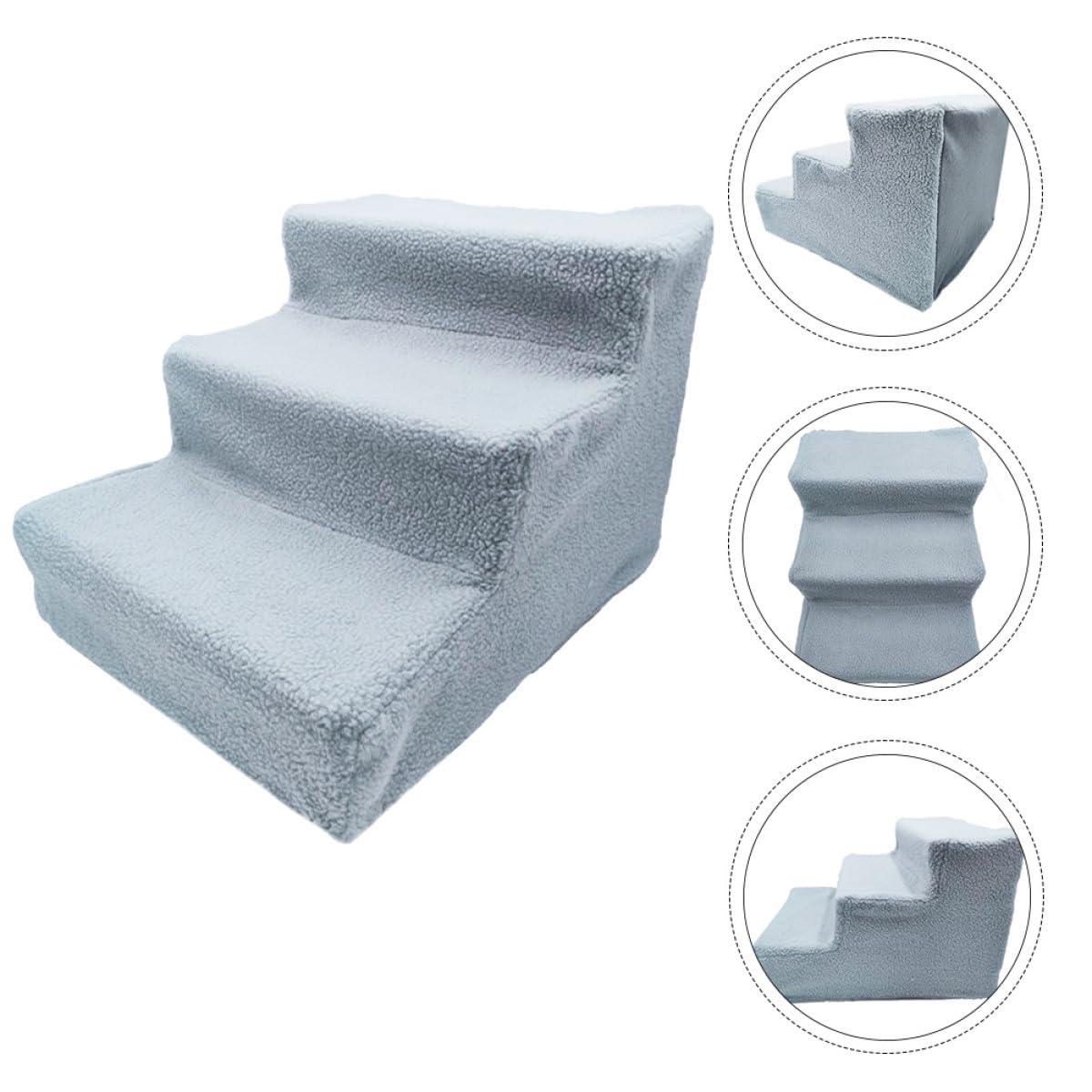 Non-Slip Gray Pet Stairs Y861344