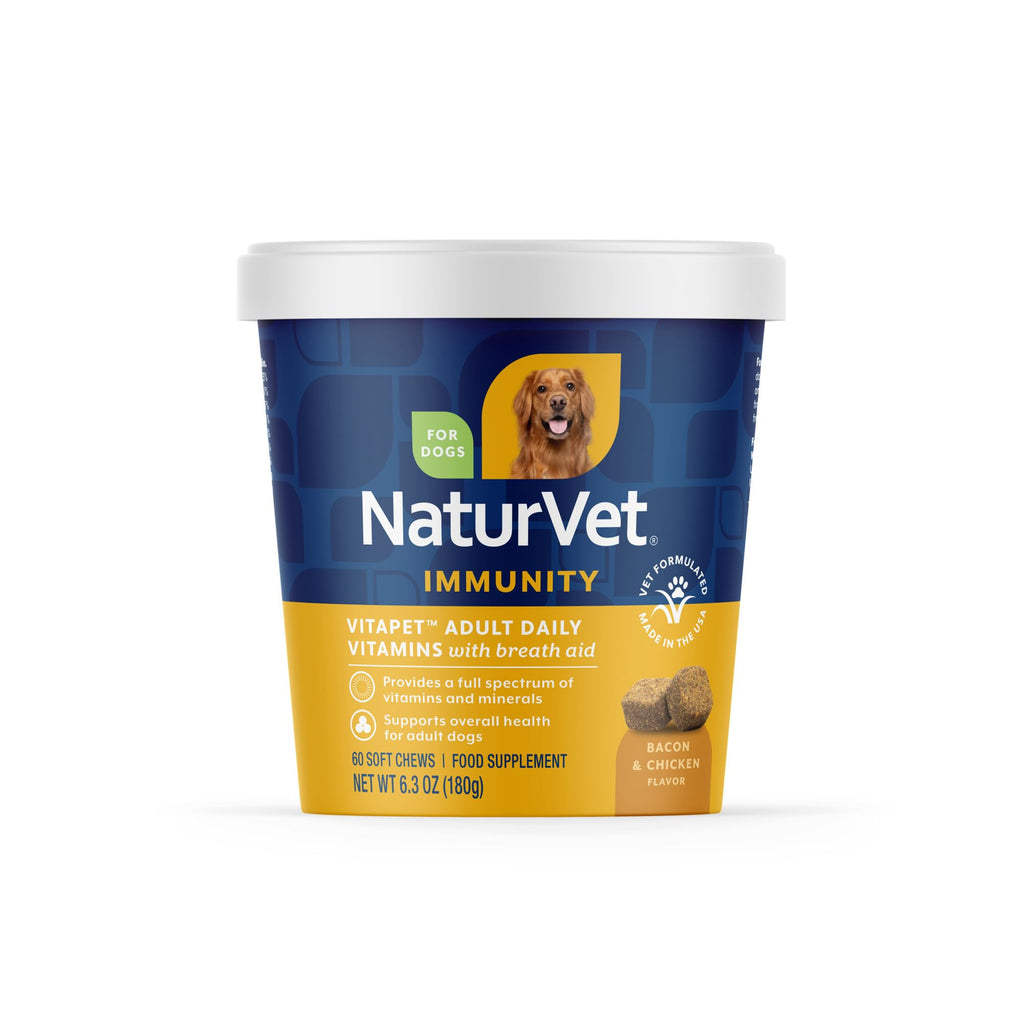Adult Daily Vitamins with Breath Aid for Dogs 60 Ct Z435326
