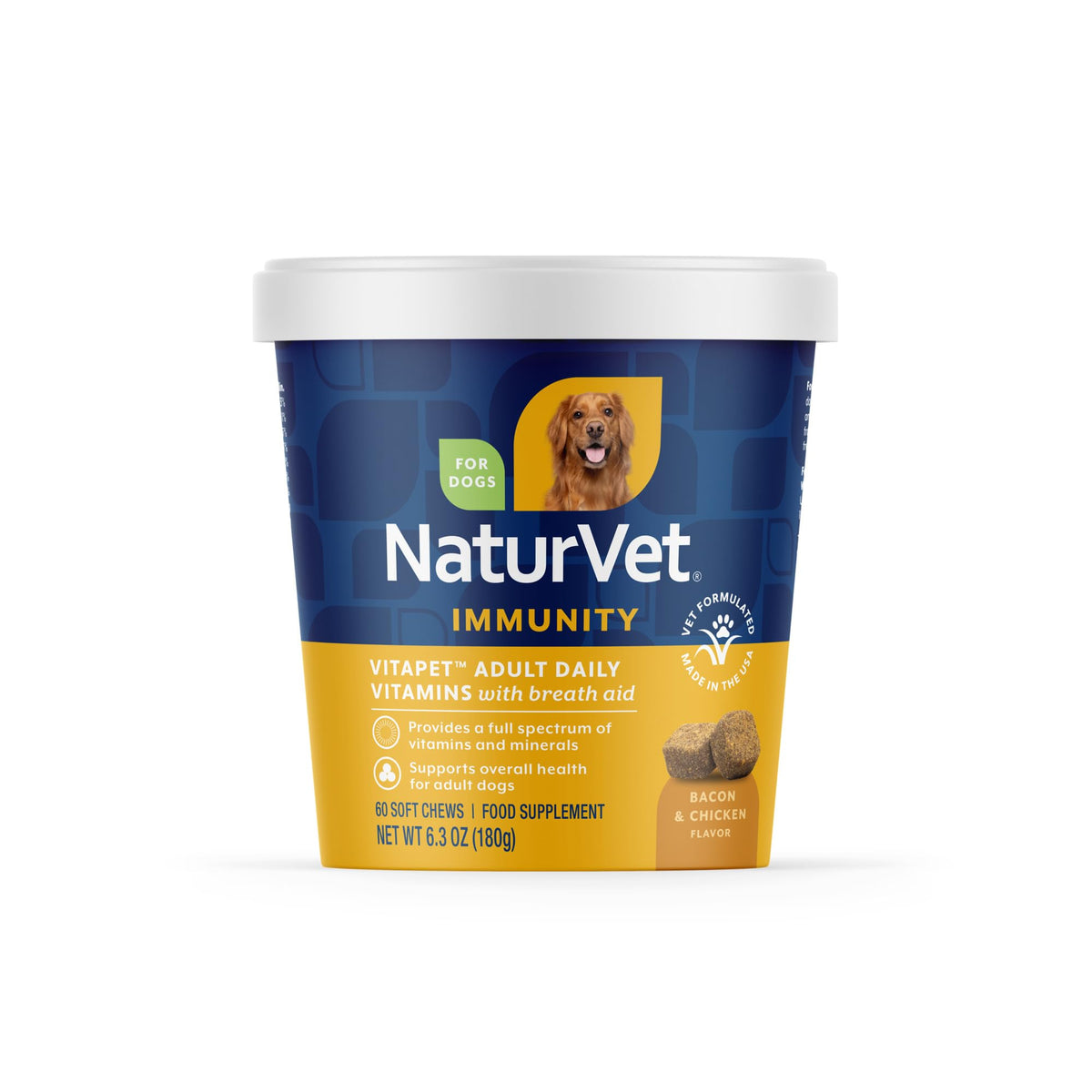 Adult Daily Vitamins with Breath Aid for Dogs 60 Ct Z435326