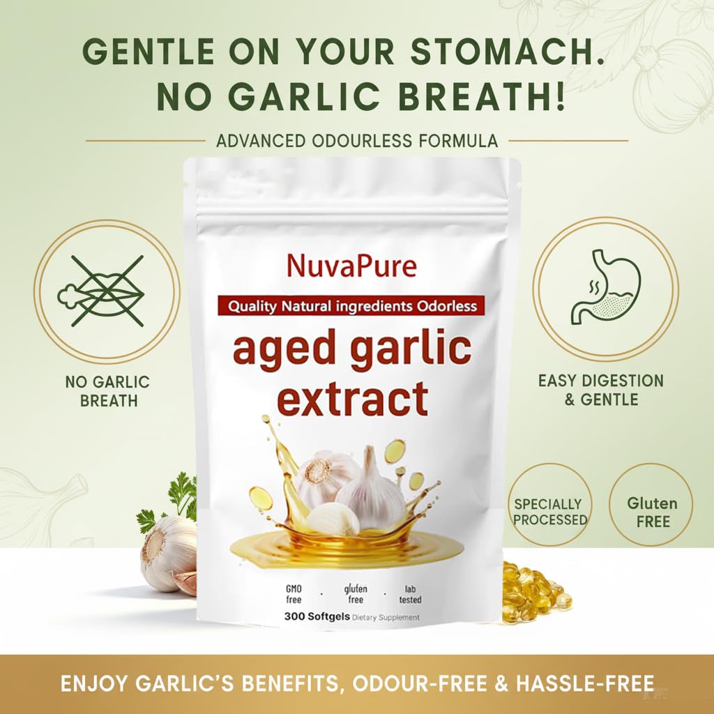 Aged Garlic Extract 300 Capsules J644102