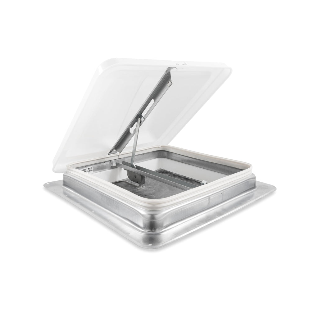 RV Roof Vent Kit with Translucent Lid and Built-In Screen Z757