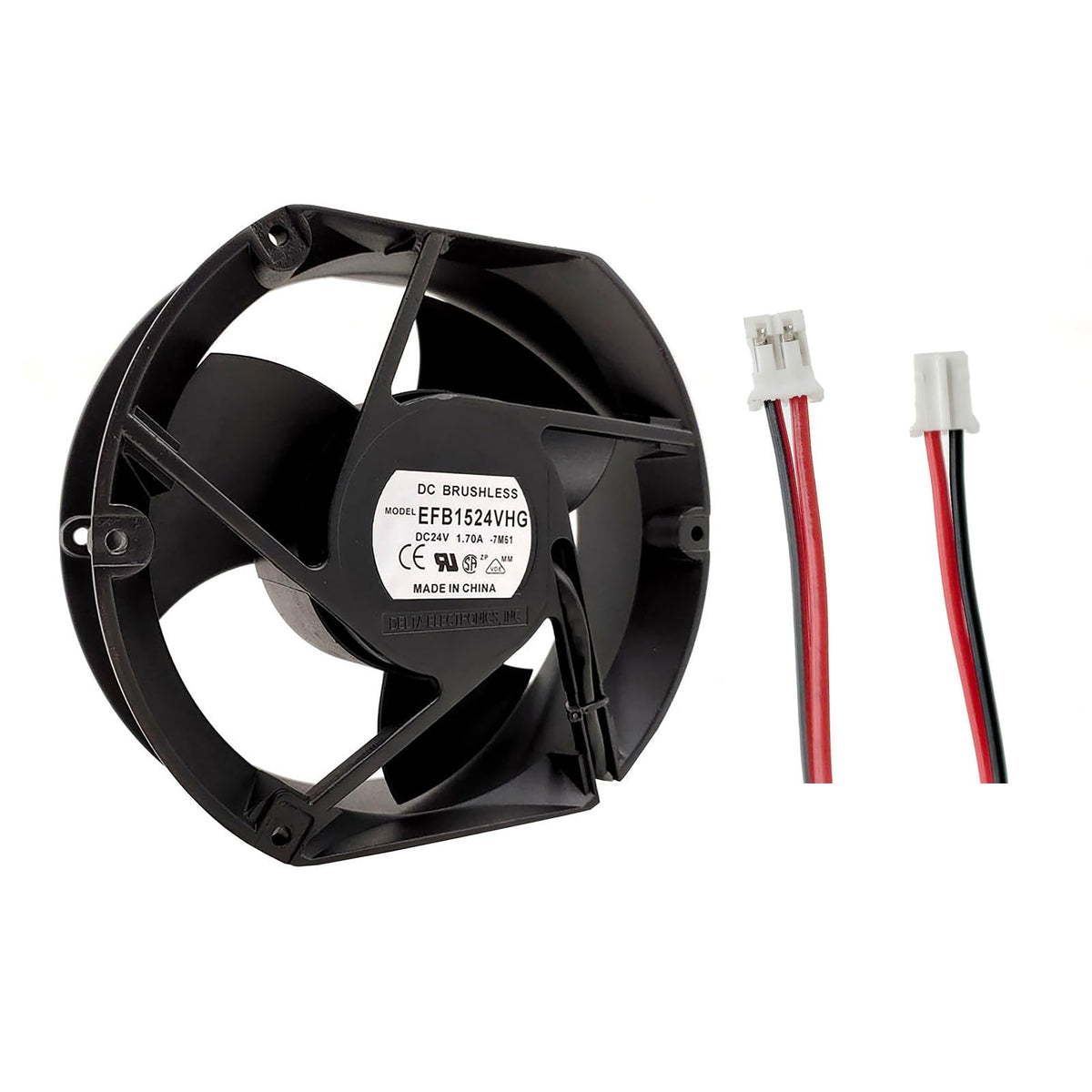 Big Airflow Cooling Fan 172mm x 150mm x 51mm 24V 1.7A L982177