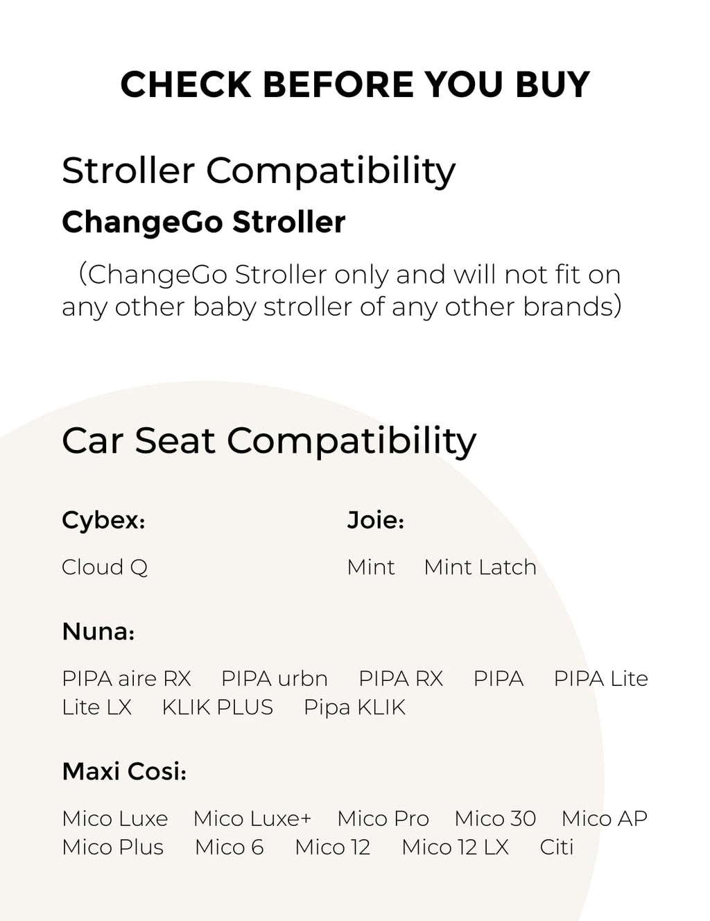 Car Seat Adapters Q146304