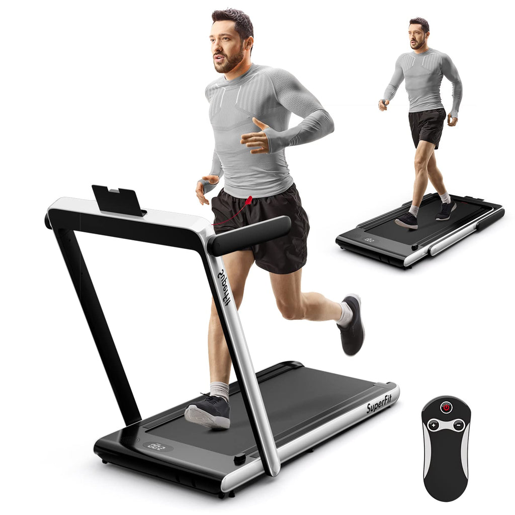 2 in 1 Folding Electric Treadmill E57696