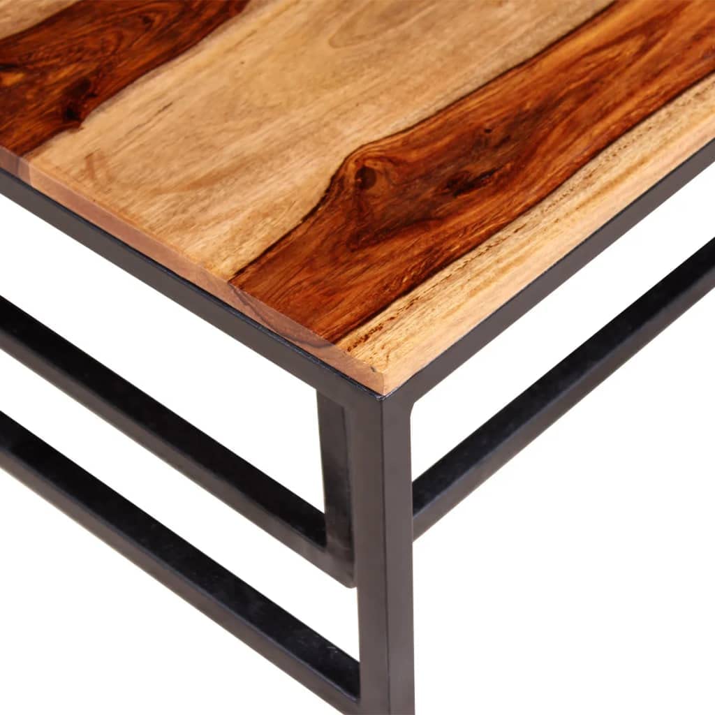 Solid Sheesham Wood Nesting Coffee Table Set W698343
