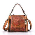 Small Leather Shoulder Bag Crossbody Pack V91442