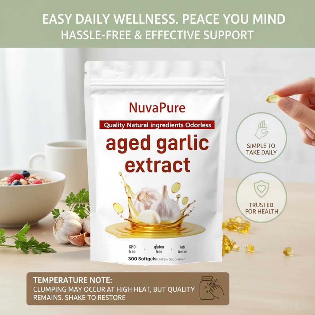 Aged Garlic Extract 300 Capsules J644102