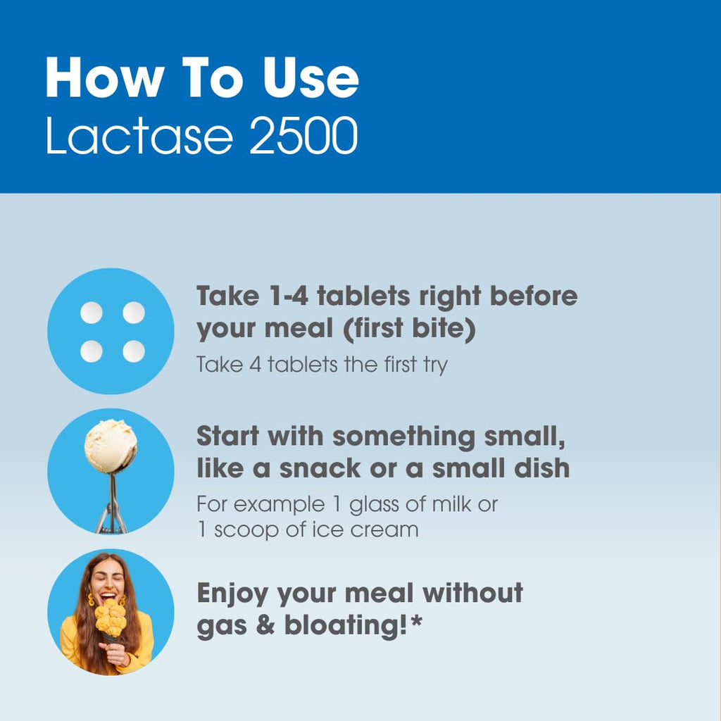Lactase Digestive Enzymes 100 Tablet R391