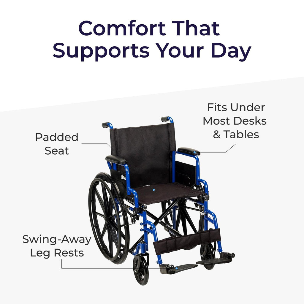 Blue Streak Lightweight Wheelchair M950