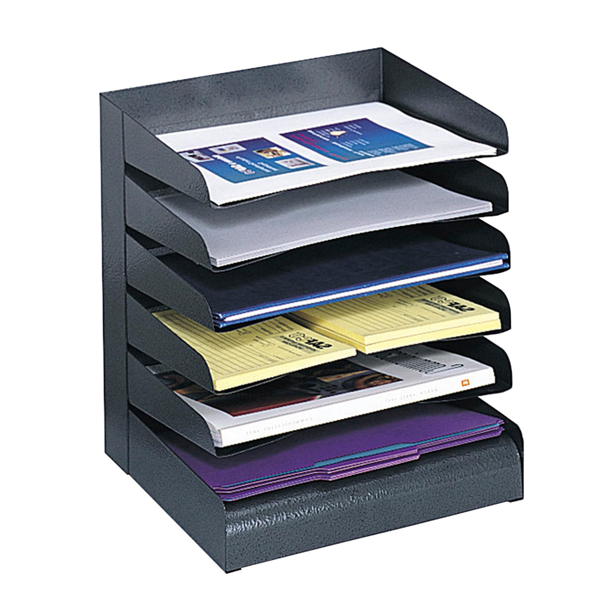 6 Shelf Steel Desk Organizer D3598