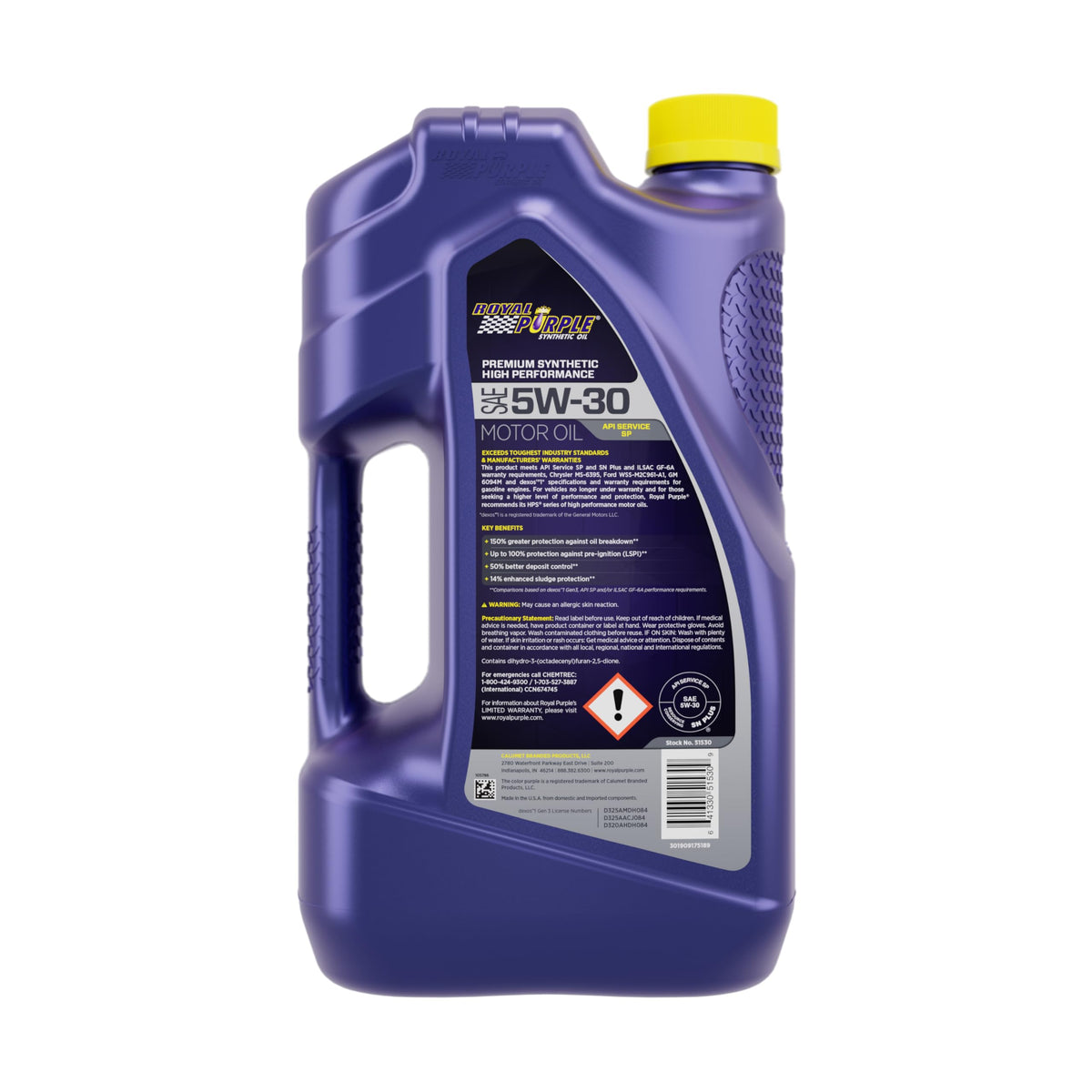 5W-30 Synthetic Motor Oil 5 qt. S48364