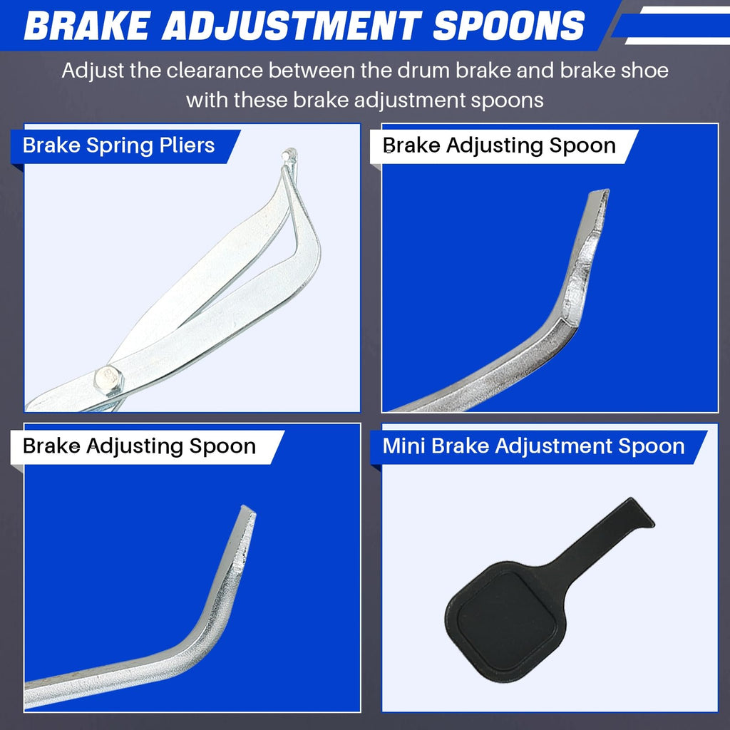 8 Pc Drum Brake Tool Kit O395249