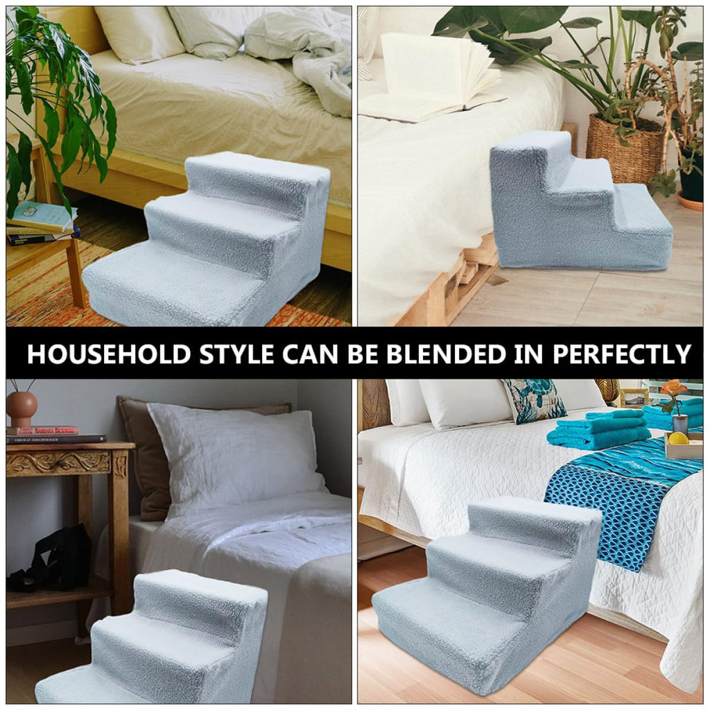Non-Slip Gray Pet Stairs Y861344