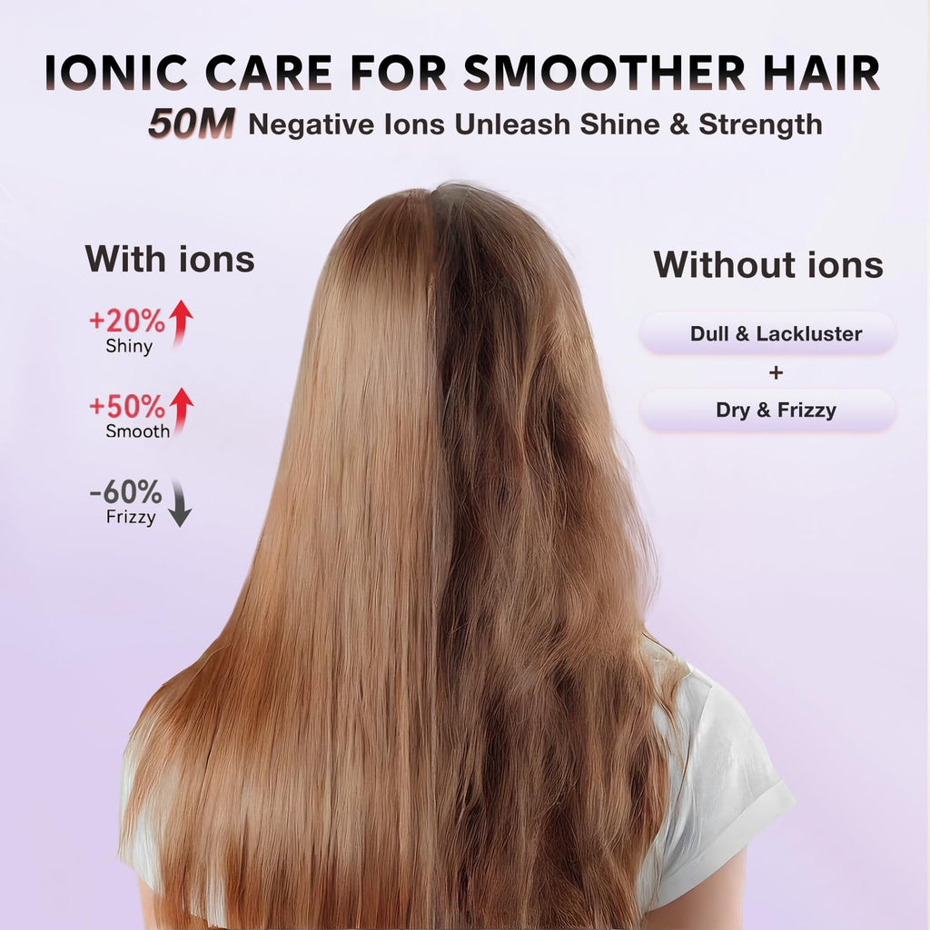 1875W Ionic Foldable Hair Dryer with Diffuser W8231