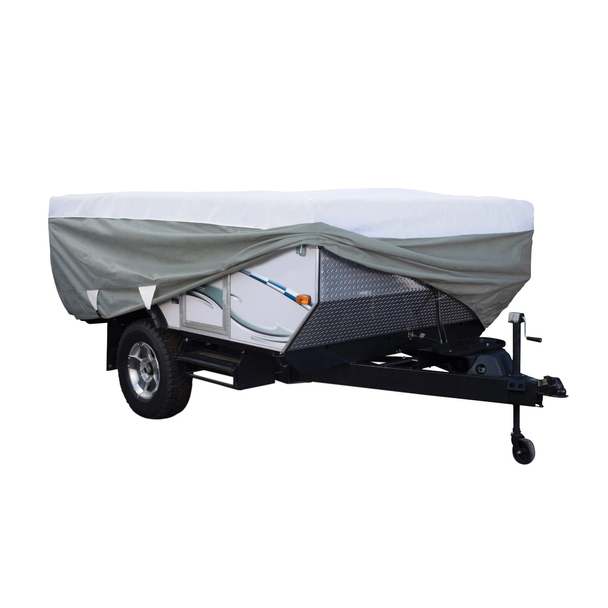 Folding Camping Trailer Cover, Fits 14'-16'L T573