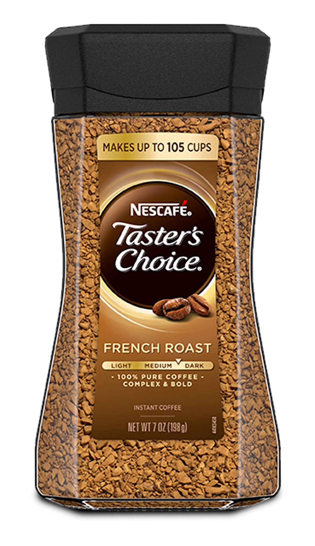 French Roast Instant Coffee 2 Bottles x 7 Oz O95662