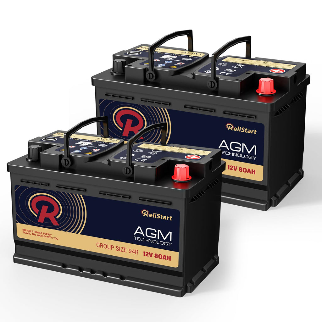 12V 80AH H7 Group 94R AGM Car Battery K92197
