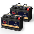 12V 80AH H7 Group 94R AGM Car Battery K92197