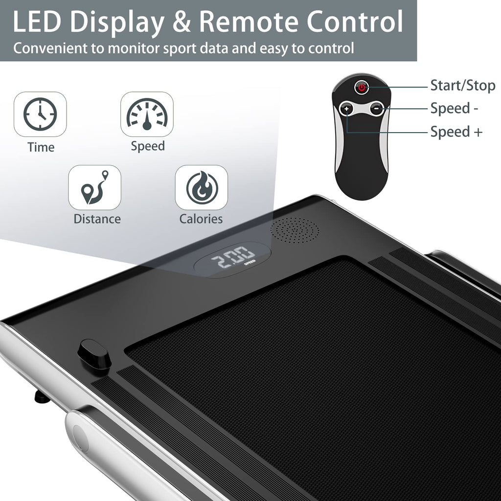 2 in 1 Folding Electric Treadmill E57696