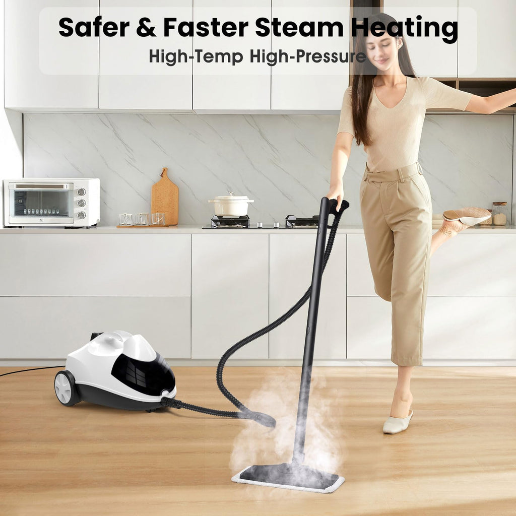 1.5L 6-in-1 Steam Cleaner with 8 Accessories R973397