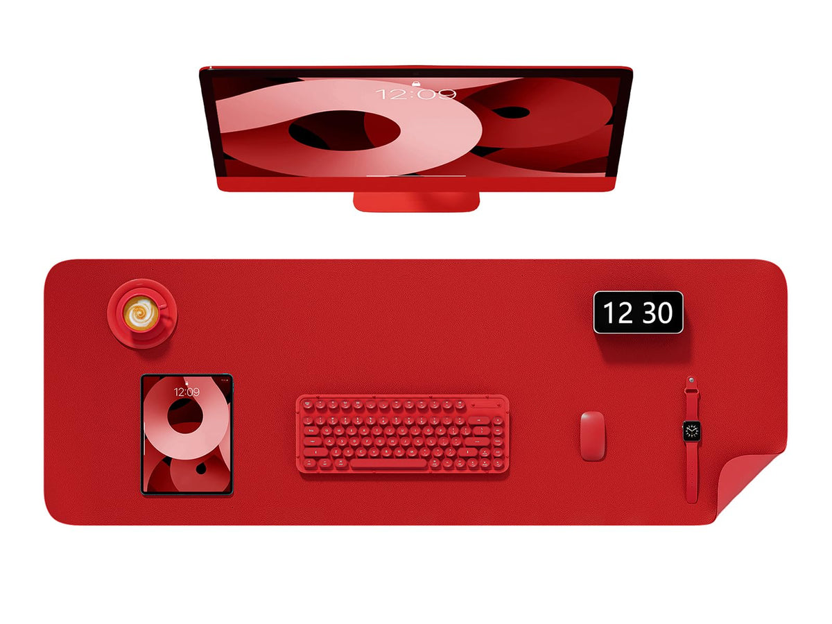 Bright Red Desk Pad L646030