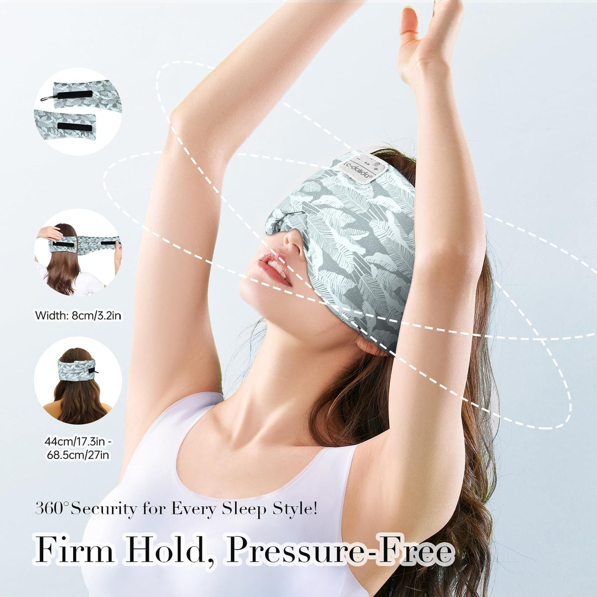 Bluetooth Sleep Mask with Headphones M8463