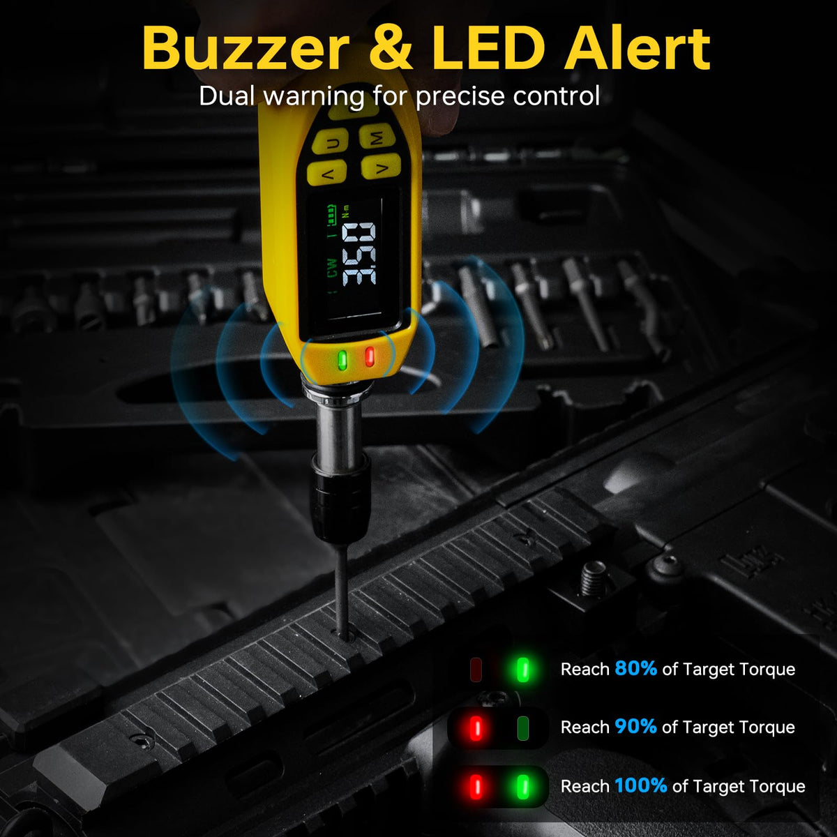 46-Pc Digital Torque Screwdriver Set L922