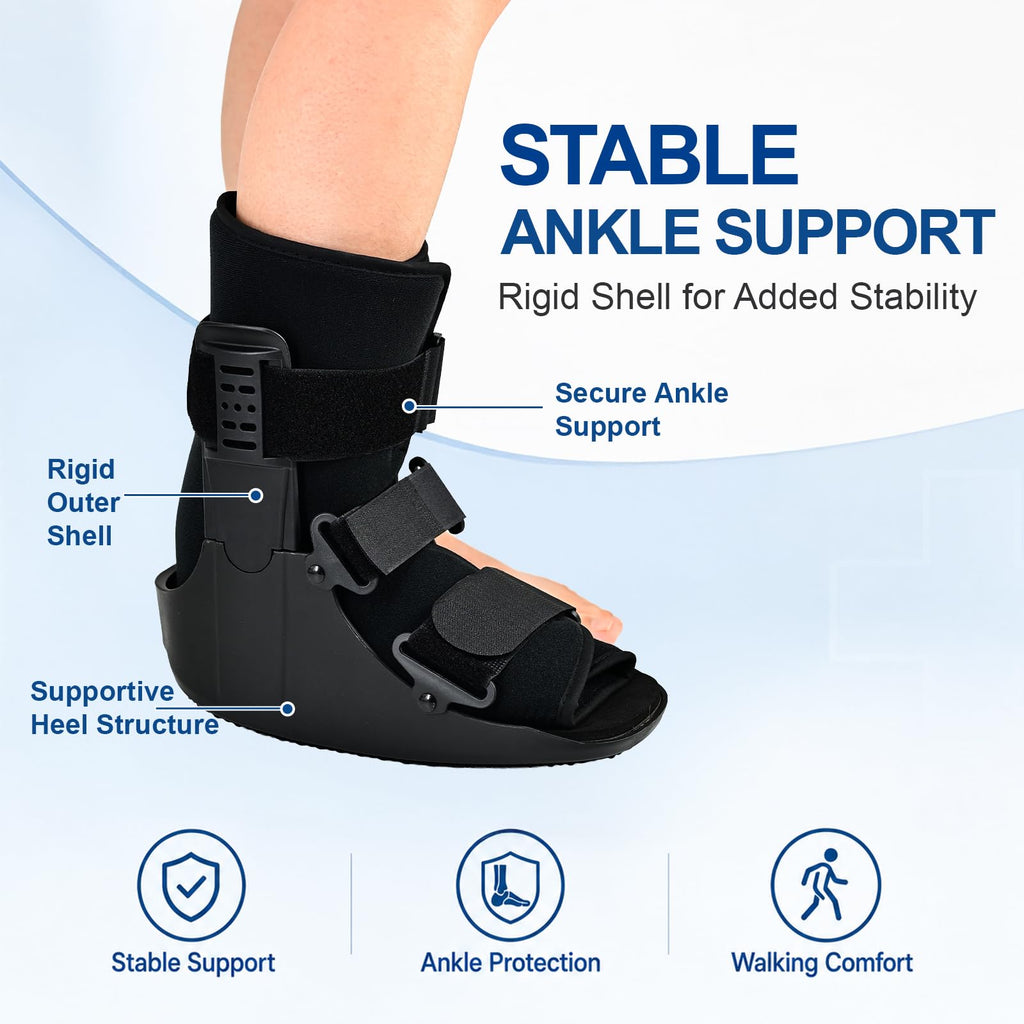 Adjustable Walking Boot for Foot Injury I80693